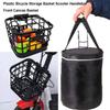 Genți de depozitare pentru biciclete multicolore Coș față gol Coș de bicicletă Accesorii ciclism spate
