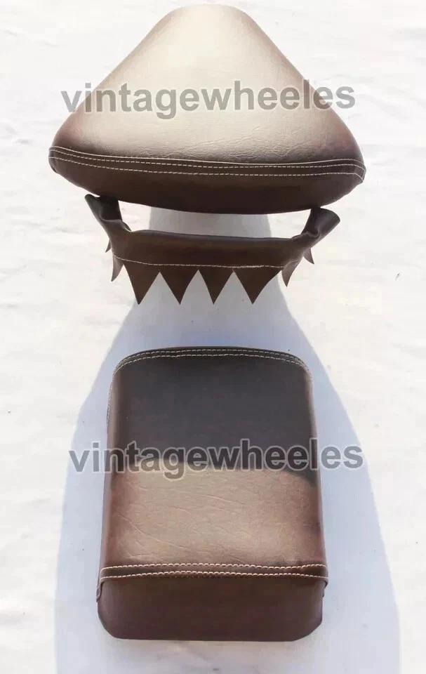 New Front Rear Seat For Vespa VBA VBB GL Vna VNB 125 150 Sprint Dark Brown
