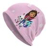 Gabbys Dollhouses Girl And Cat Skullies Beanies Hats Hip Hop Unisex Women Ski Cap Warm Dualuse Bonnet Hat