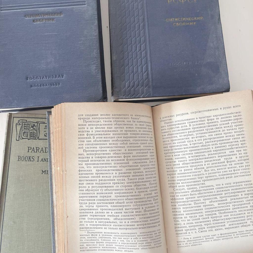 [GEBRAUCHT] Set aus 4 klassischen Büchern in Russisch, Englisch und westlichen Sprachen