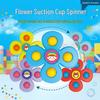Two-in-One Baby Bath & Dining Suction Cup Spinning Flower Toy