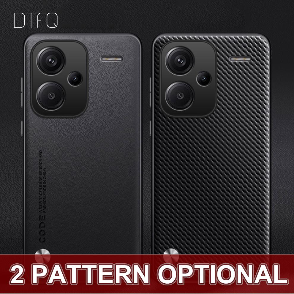 Case for Redmi Note 13 Pro+ 5G Back Cover Coque Funda Leather Pattern Cover Luxury Leather Case for Redmi Note 13 Pro Plus 5G