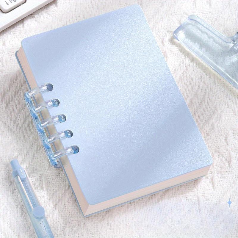 4pcs A7 Mini Notebook Detachable Coil Pocket Diary Note Travel Home Office Notepad Weekly Daily Planner Notebook School Supplies