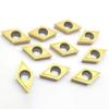 10Pcs DCMT11T308-MP CNC Lathe Insert Cutting Tool Carbide Turning Blade