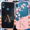 For Huawei Y6s Y6 2019 Case MRD-LX1 MRD-LX3 JAT-L29 JAT-L41 Phone Cover Lovely Letters Clear Bumper For Huawei Y6 Pro 2019 Funda