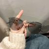 Color Changing Anti Blue Light Glasses Circular Glasses Frame Comfortable Outdoor Sunglasses For Women