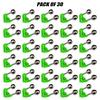 30pcs Fishing Rod Alarm Dual Alert  S Rings Fishing Accessories