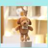 Süßer Knochen-Hund Plüsch Schlüsselanhänger Mit Super Weichem Kurzem Plüsch Für Taschen Dekoration Und Geschenk
