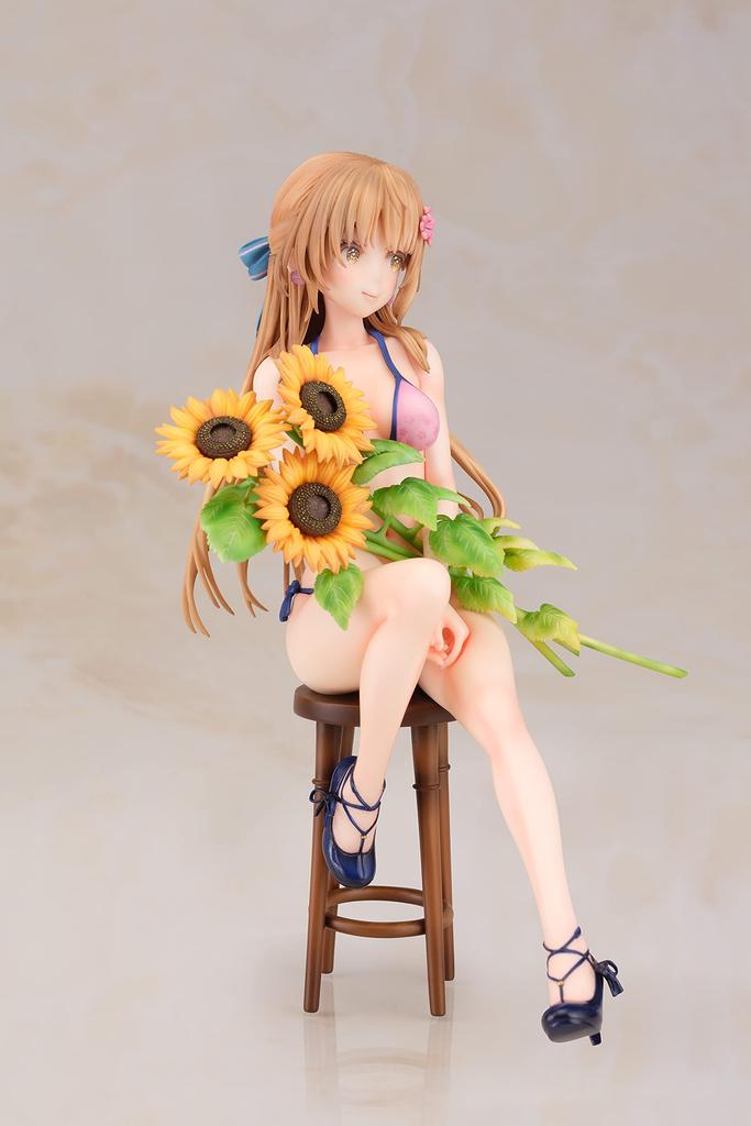 Daiki Kogyo Sakurairo5 Slunečnicová dívka Momose Kurumi stupnice PVC lakovaná figurka hotového výrobku 1/7