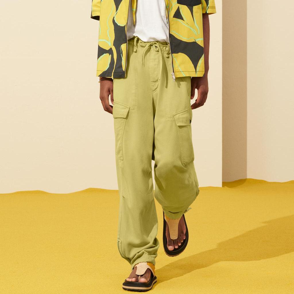 ZARA Casual Pants Men's Grass Green 4630009-511