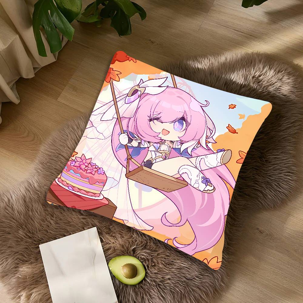 Hübsches heißes Mädchen Elysia Kissenbezug Kissenbezug Dekor Zuhause Sofawurfkissenbezüge Camping Kissenbezug Dekorationen