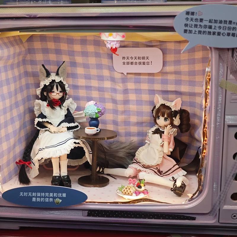 Genuine Henshin Denkigai Series Mjd Blind Box Mystery Box Caixa Caja Dolls Gift Desktop Ornament Anime Peripherals Figure Toys