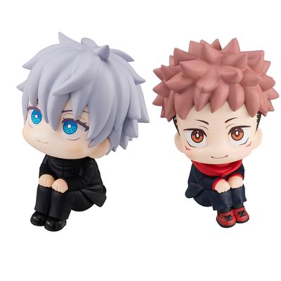 Anime Figure Toys Anime 10cm Gojo Satoru Jujutsu Kaisen Figuras Action Accessories PVC Itadori Yuji Gift Toy for Children