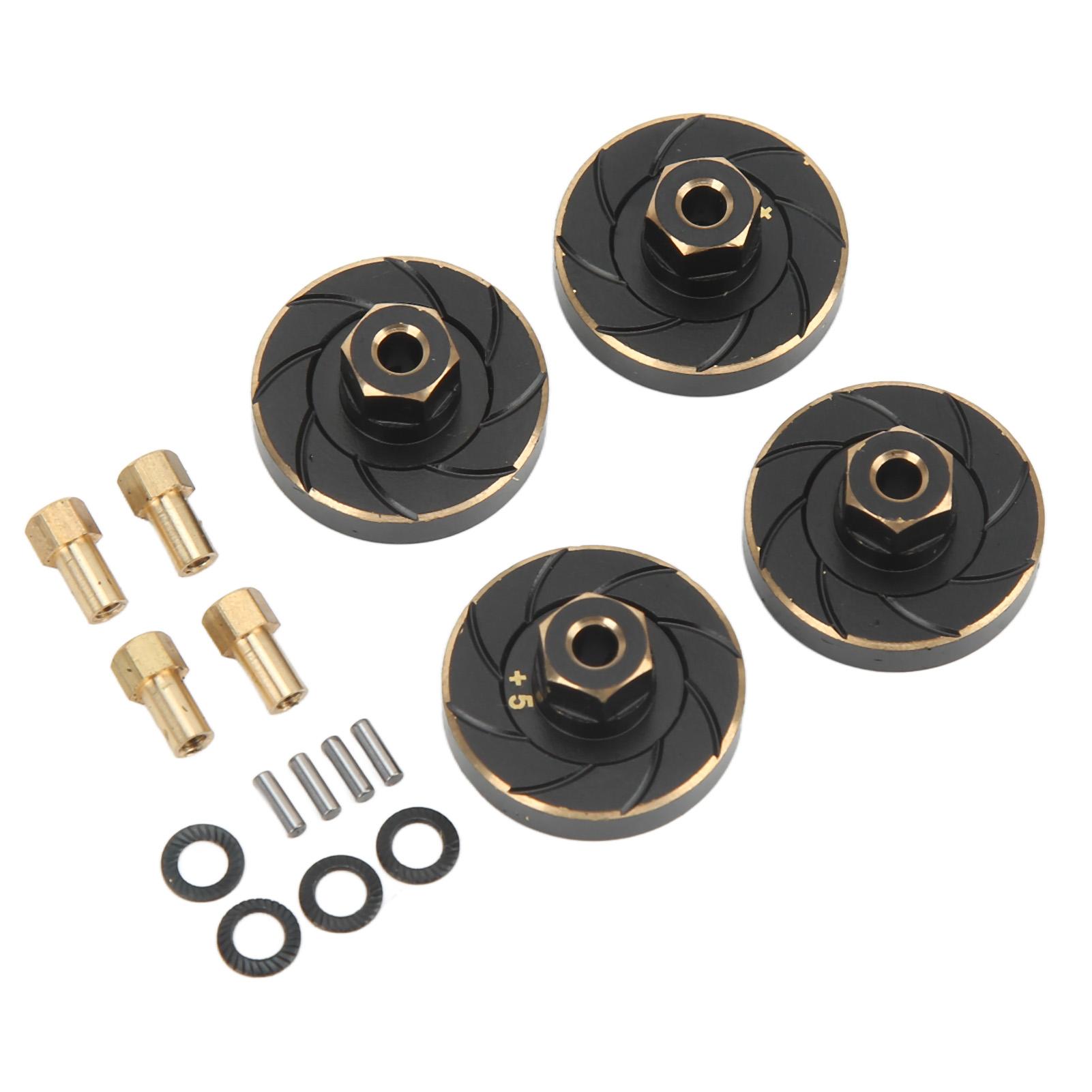 

RC Brass Wheel Weights for 124 for Axial SCX24 AXI90081 AXI00001 AXI00002 AXI00005 Antirust Brass