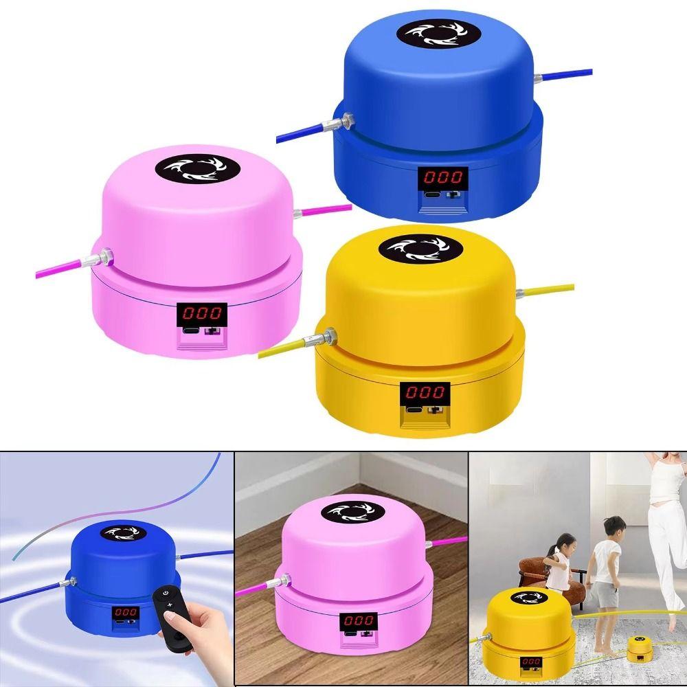 Training Toy Automatic Jump Rope Remote Control Skipping Rope Machine  Sports