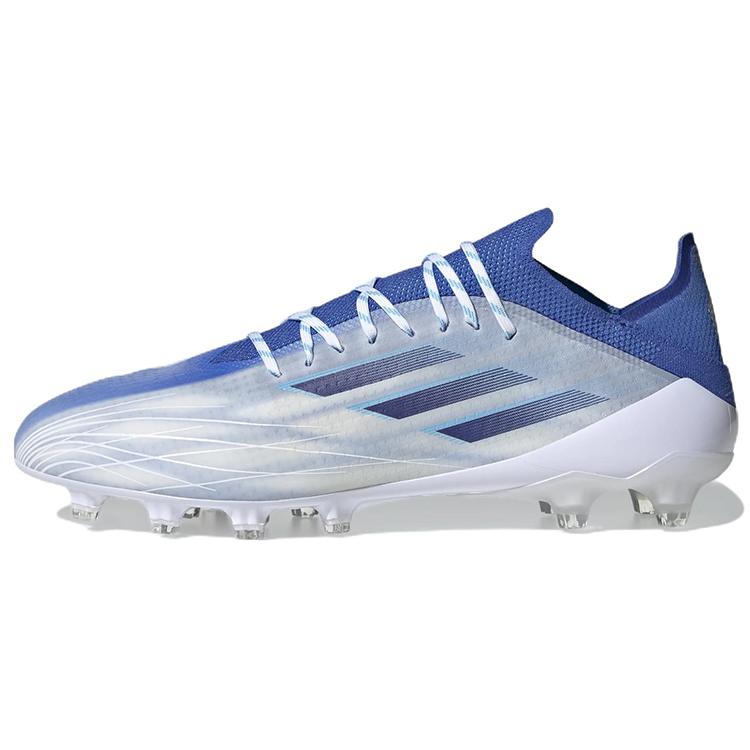 adidas Speedflow.1 Artificial Grass Boots 'White Blue' (Unisex) Soccer Shoes GW7451