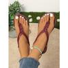 Anti-slip Slippers - Women's Flat Sandals - New Style - Large Size Shoes
