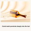 PP Material Hair Comb Set Professional Pick Comb Salon Use Fish Bone Comb  For Thick Curly Hair