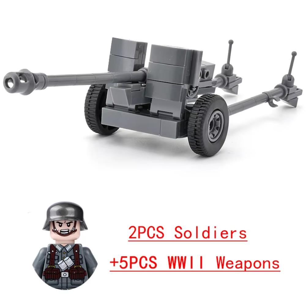 25/50/100ks Vojenské zbraně SWAT Zbraň Dělo Voják Armáda Policejní klobouk Stavebnice Figurka Příslušenství Modelové kostky DIY Hračka