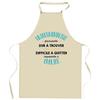 Tablier de cuisine - Un Documentaliste Formidable - Coton résistant - Impression DTG France - Liens ajustables