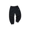 Embroidered Logo Woven Loose Fit Jogger Pants Women Bottoms Deep-Black T11W213801F-BK