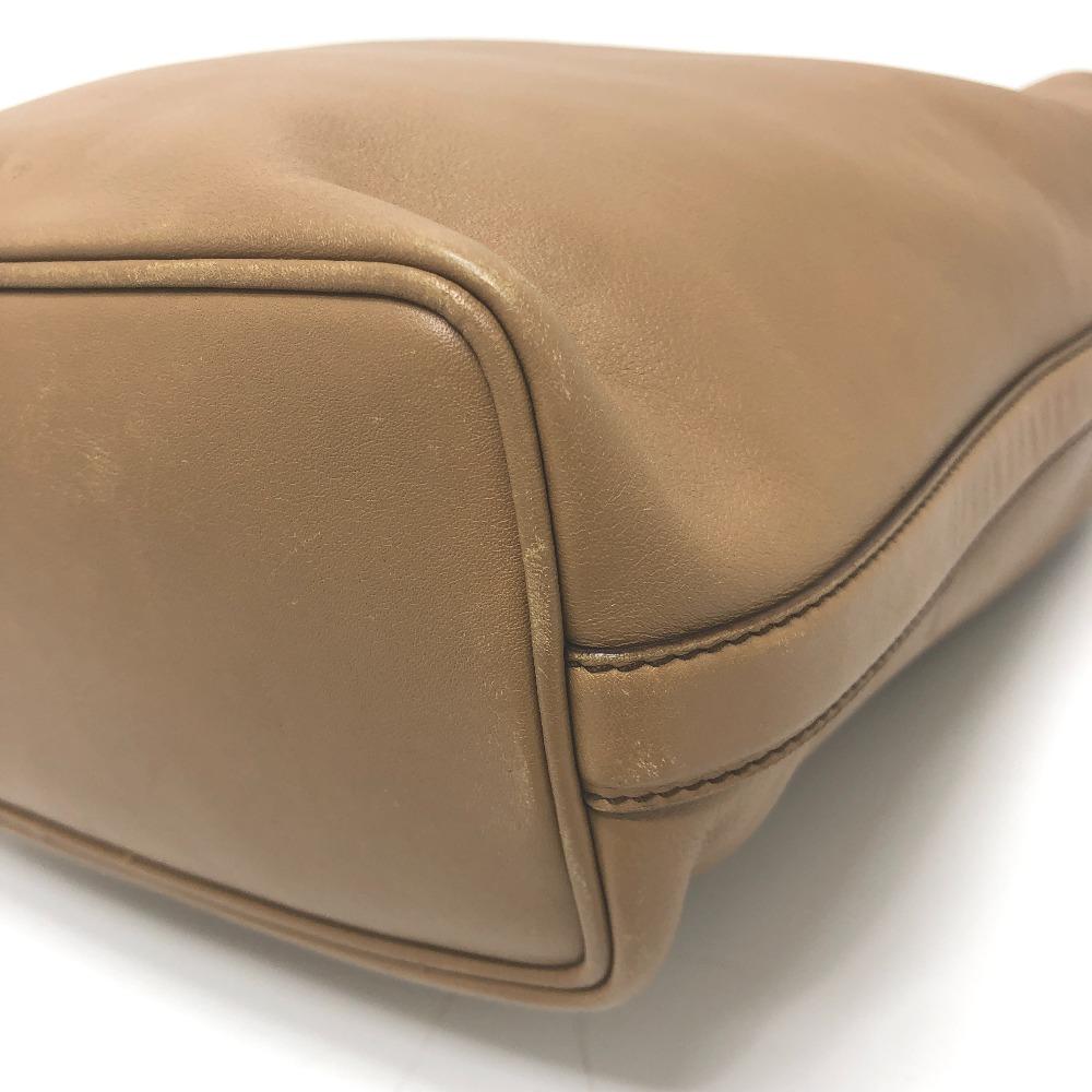 Gucci 001-4288 Logo One-shoulder Bag Shoulder Bag Leather Brown