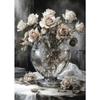 Old Retro Tones Still Life Poster Prints ForHome Decor Victorian Vintage Art Picture Flowers Fruits Canvas Painting Wall Art