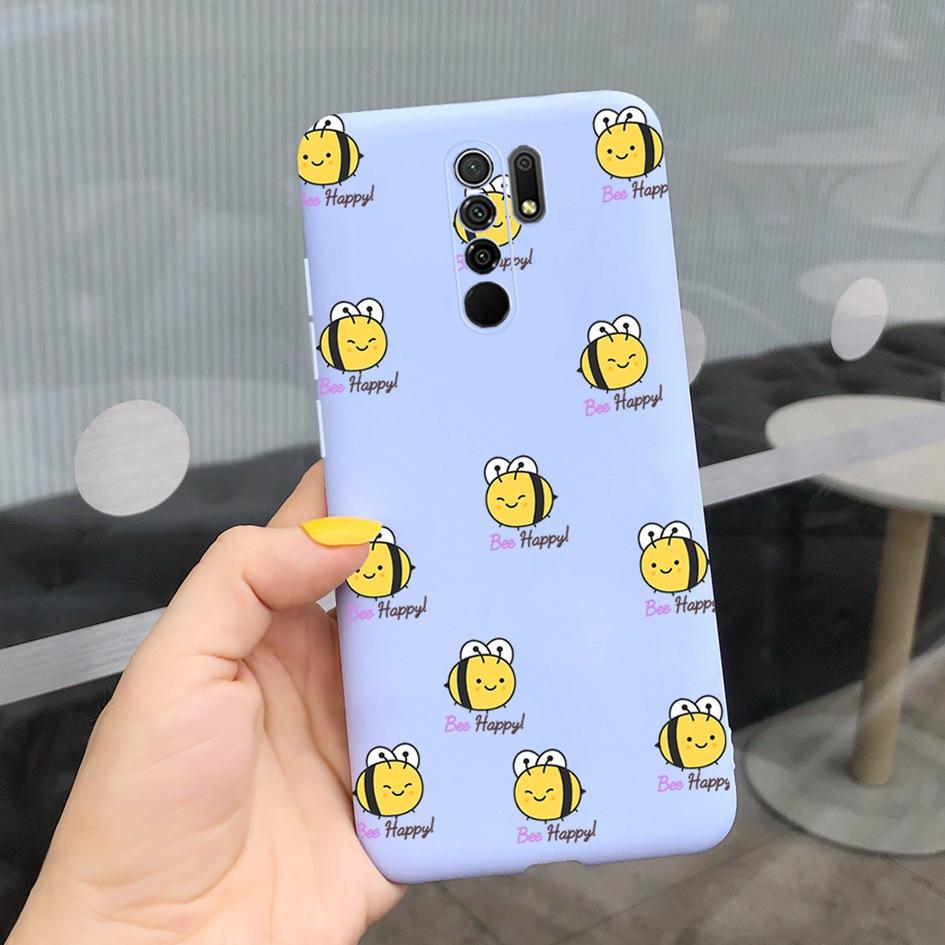 For Xiaomi Redmi 9 Case Silicone Daisy Cactus Phone Back Cover For Redmi 9 Prime Soft Case For Xiaomi Poco M2 M 2 Reloaded Coque
