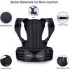 Correcteur De Posture Dos Pour Hommes Et Femmes,Renfort Dorsal Respirant Ajustable,Redresser Les Épaules,le Cou,le Dos,le(76"-99"Tai
