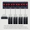 1 In 4 Out Amplifier And  Source Signal Distribution Panel Single  Input 300W Per Channel Losslessly
