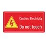 Elektrisch Gevaar Waarschuwingssticker