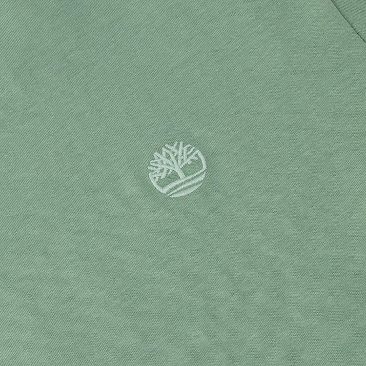 Timberland Short Sleeve Outdoor Breathable Loose T-Shirt Men Tops Green-Bay A6DKUEC6