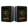 Air Quality Meter 6 in 1 CO2 TVOC HCHO PM2.5 Temperature Humidity Detect Tester Indoor Portable