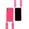Candy Strap Case For iPhone 17 16E 16 14 15 13 11 Pro Max 12 Mini XS Plus Crossbody Lanyard Rope Soft Silicone Shockproof Cover