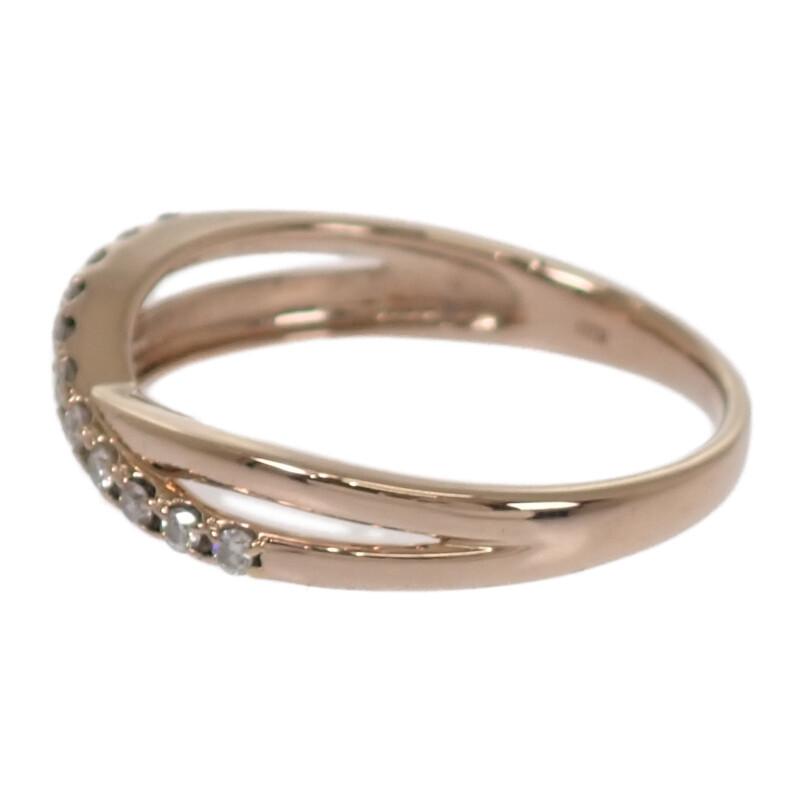 VANDOME  AGAR981707DI #9(JP Size) Ring K18 Pink Gold Women