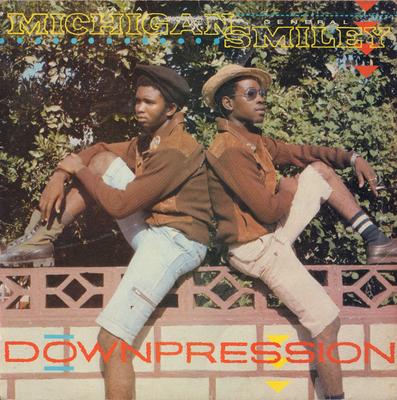 LP Record MICHIGAN & SMILEY - Downpression GREL42 Greensleeves Re 1982 UK Reggae, Ska & Dub Used