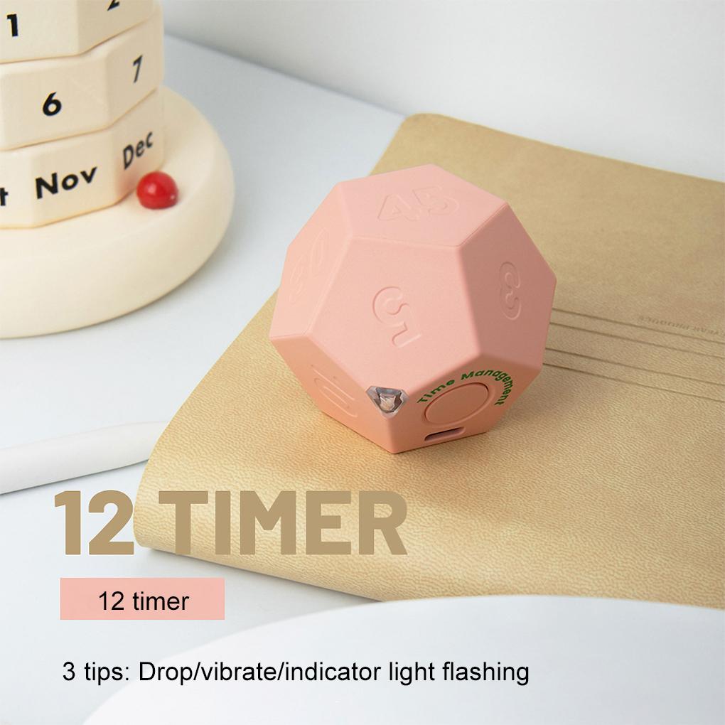 Cubo Temporizador de Gestión del Tiempo Multifunción con Carga Temporizador Digital de Cocina Temporizadores de Cocina Temporizador de Estudio