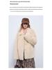 Women's 2025 Faux Fur Lamb Wool Coat - Fluffy, Loose Fit for Autumn & Winter