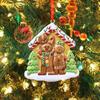 Quarantine Family Party Supplies House ADD Name Christmas Tree Ornaments Home Decor Xmas Ornament Xmas Hanging Decoration
