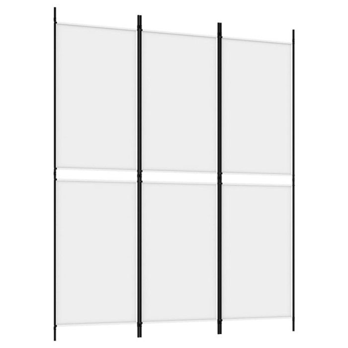 VidaXL Cloison de Séparation 3 Panneaux Séparateur de Pièce Pliable Diviseur Écran d'Intimité Paravent Décoration Salon 350210