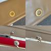 Used Celine Circle Logo Wallet Long Wallet Bi-fold Wallet Beige Cw475