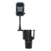 Car Cup Holder Phone Mount 2 In 1 for 4-7inch with 360° Rotation Gooseneck Sturdy Smartphone