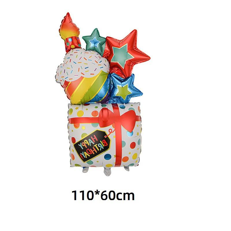 Cartoon Animal Foil Balloon Butterfly Dinosaur Helium Balloons For Baby Kids Birthday Party Decor
