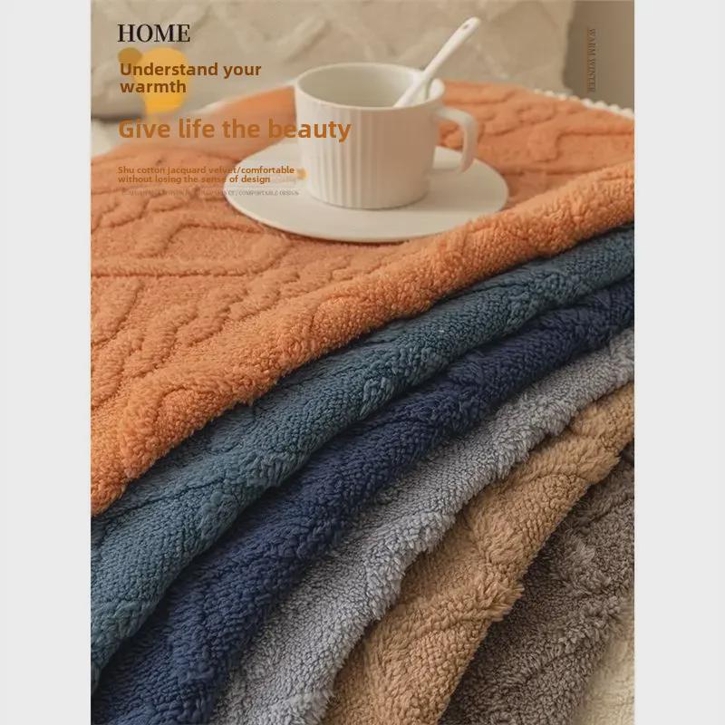 Universal Plush Non-Slip Sofa Cushion Cover - All-Season Comfort Thickened Seat Protector