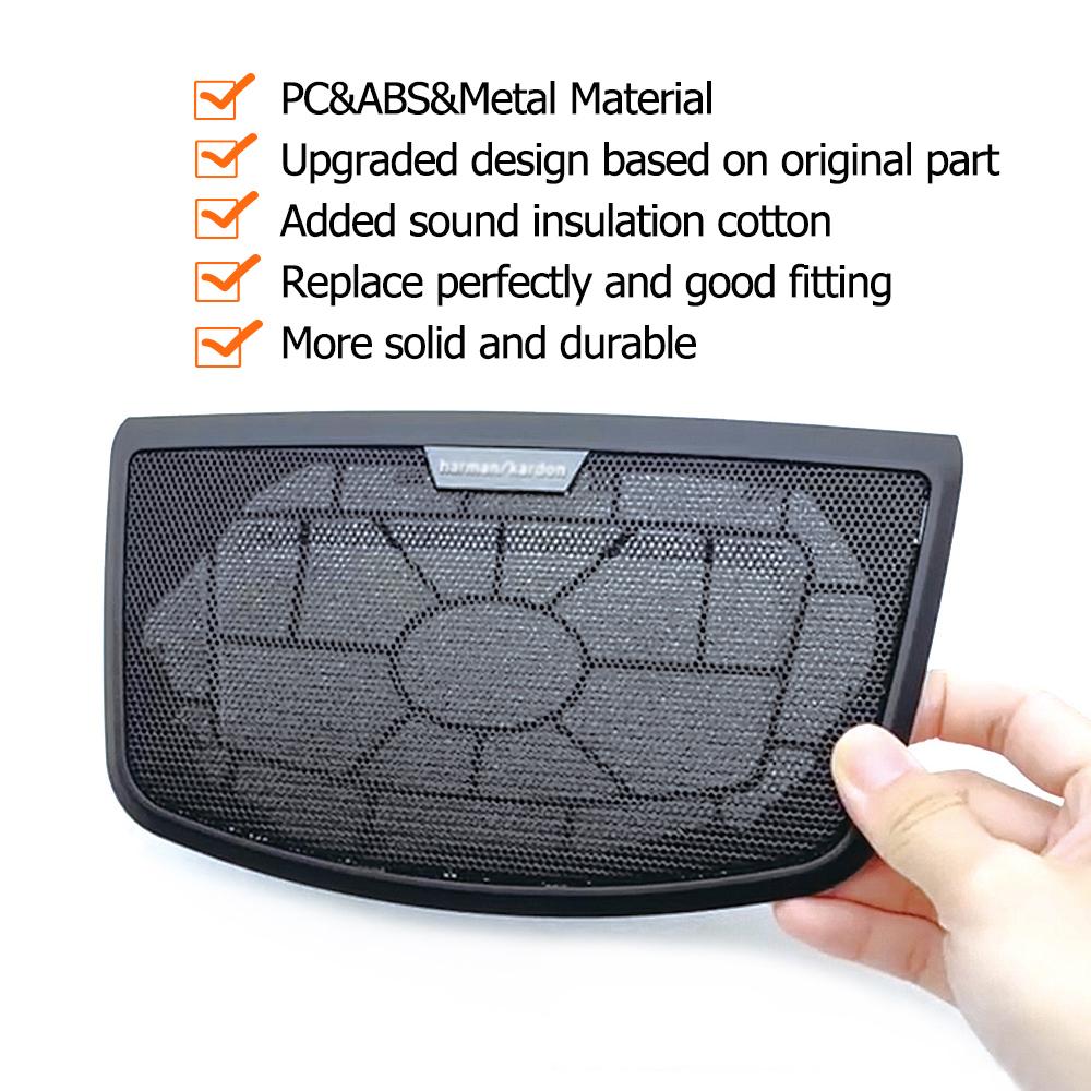 Auto Mittelkonsole Instrumentenbrett Lautsprecher Armaturenbrett Lautsprecherabdeckung Gitter für BMW 3er 4er Serie F30 F31 F32 F33 F34 F36 F82