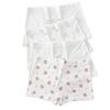 Girls' Ice Silk Antibacterial Boxer Briefs for Summer - Breathable Underwear for Middle and Big Kids