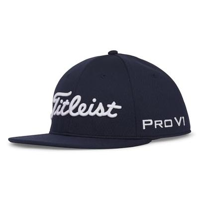 Titleist Tour Elite Flat Bill Cap, Men's, Navy × W