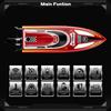30KM/H High Speed Remote Control Boat 2.4GHz Boat for Adults Water Cooling System Low Power Reminder