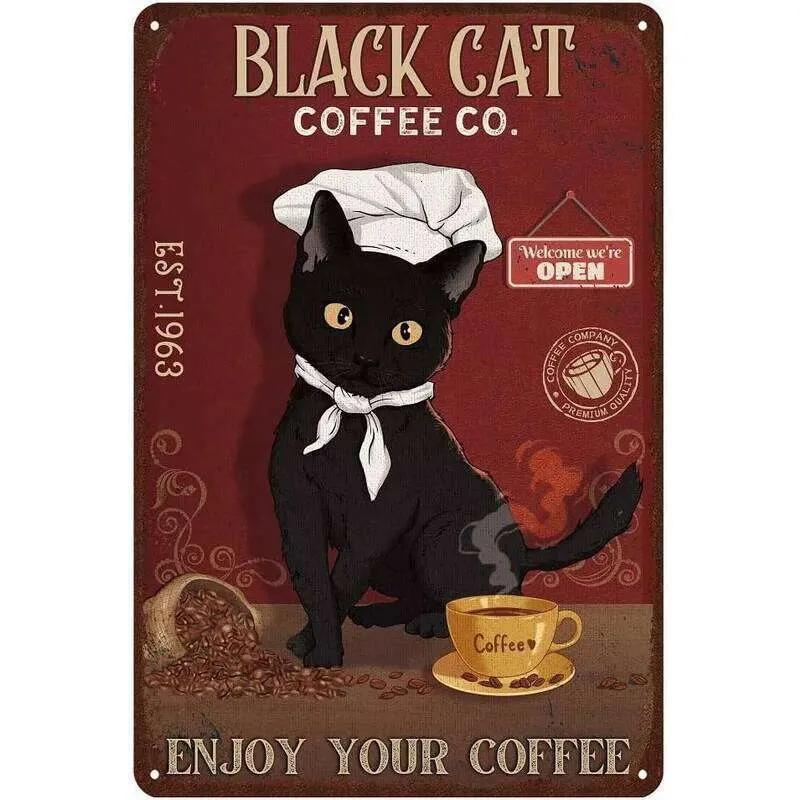 Cats Metal Tin Signs Being Normal Is Boring Wall Decoration Plaque Vintage Poster Iron Painting for Home Cafe Garden Club Bar 26T010 26T0104