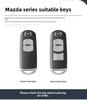 Mazda 3, CX-4, CX-5, CX-8, Husă Carcasă Cheie Atez cu 6 Pachet Cataramă